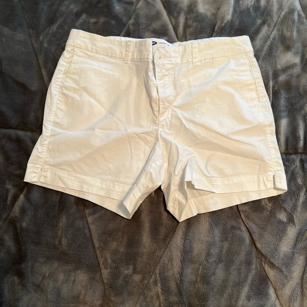 White shorts —- size 12